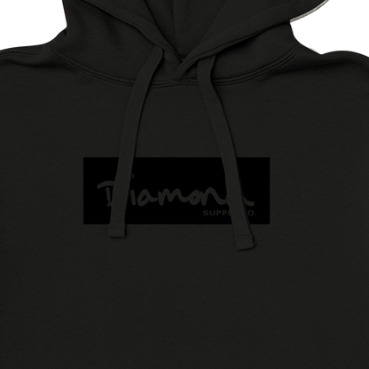 Moletom Diamond Tonal Box Logo Hoodie