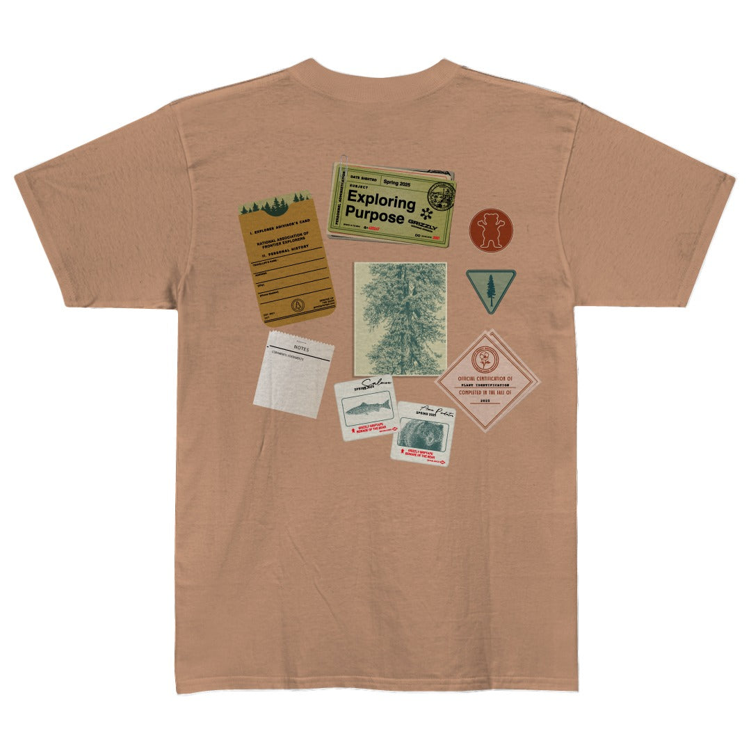 Camiseta Grizzly Bulletin Board Tee