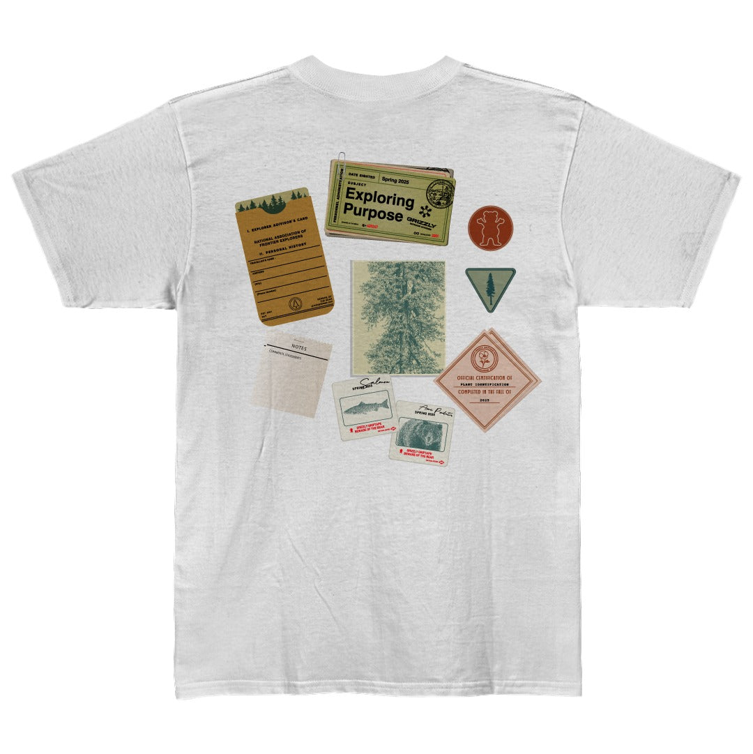 Camiseta Grizzly Bulletin Board Tee