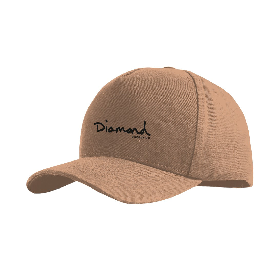 Boné Diamond Og Script Snapback 5 Panel
