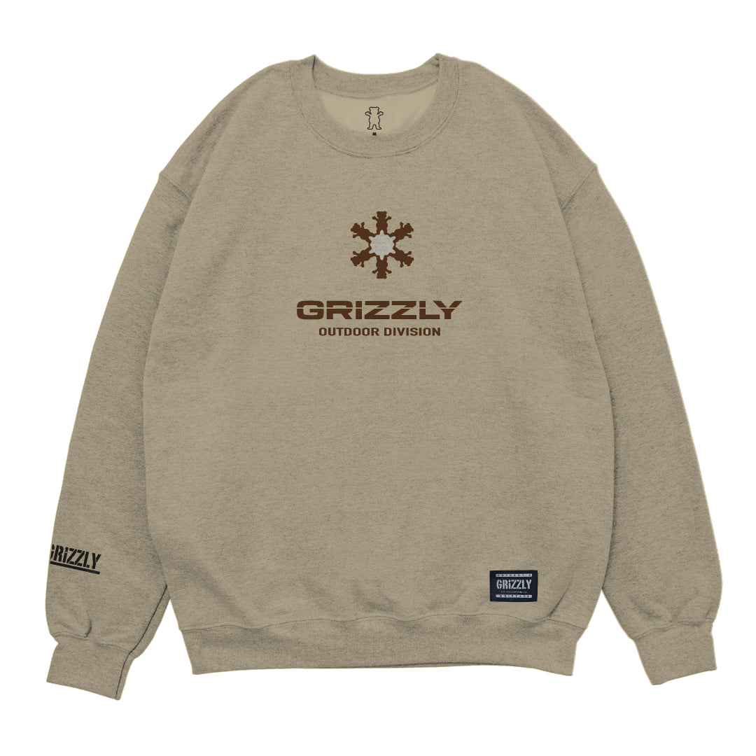 Moletom Grizzly Outdoor Division Drift Crew Neck