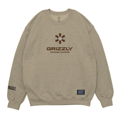 Moletom Grizzly Outdoor Division Drift Crew Neck