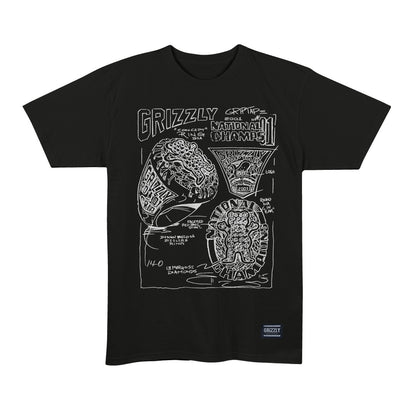Camiseta Grizzly Custom Ring Tee