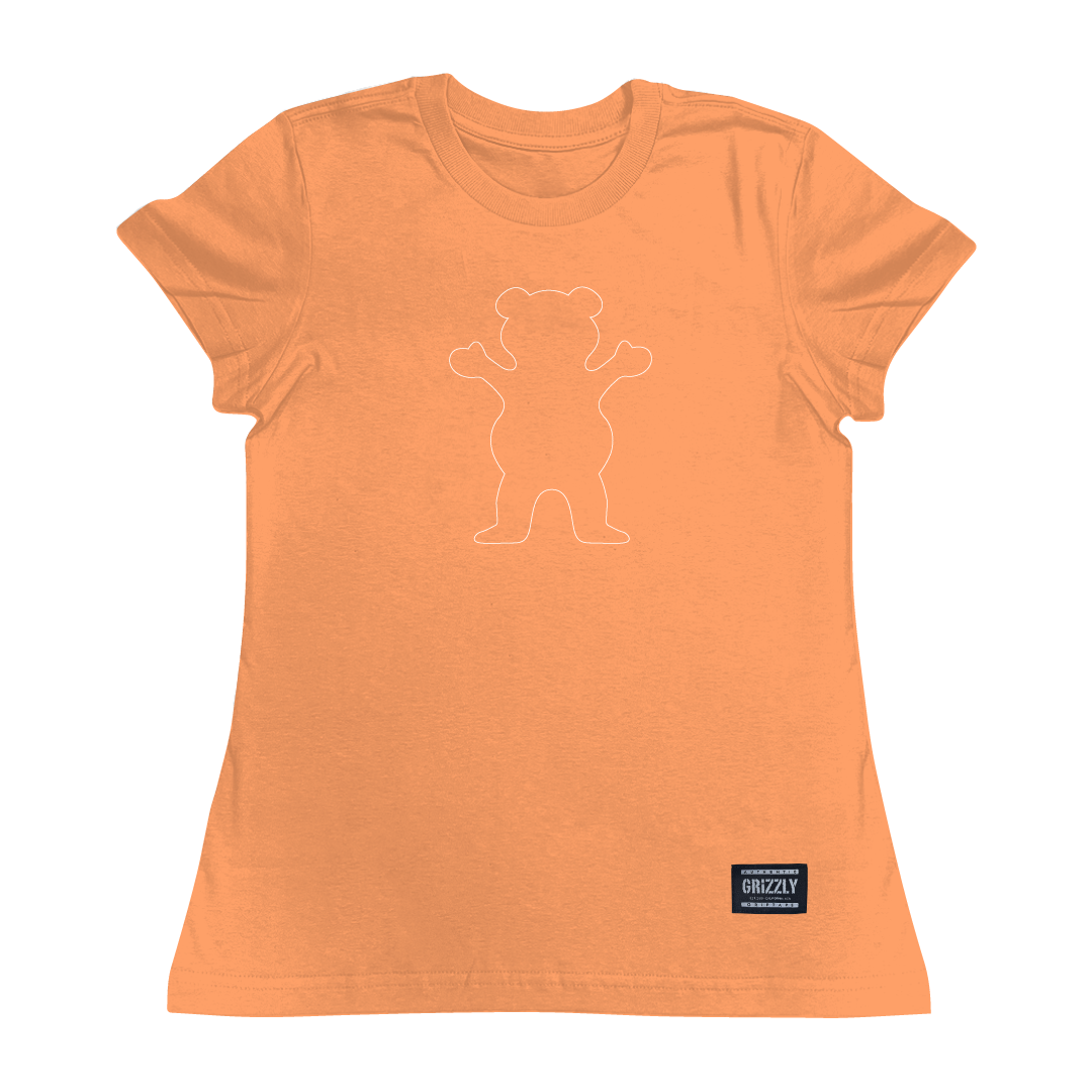 Camiseta Grizzly Outline Og Bear Girls Tee