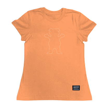 Camiseta Grizzly Outline Og Bear Girls Tee