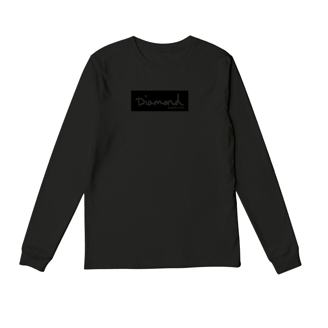 Camiseta Diamond Tonal Box Logo L/s Tee