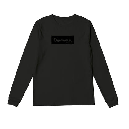 Camiseta Diamond Tonal Box Logo L/s Tee