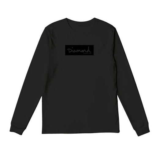 Camiseta Diamond Tonal Box Logo L/s Tee