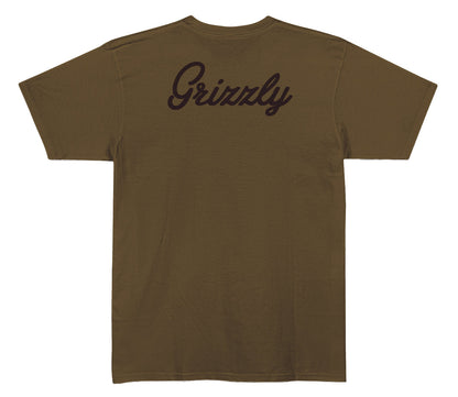 Camiseta Grizzly Back Script Logo Tee II